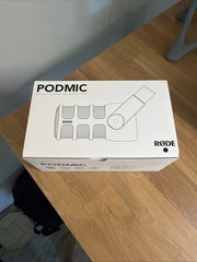 RODE PodMic Dynamic Podcasting Microphone Including Cable !!