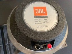 PAIR – JBL 2447J + 2381 Horns – 4″ Compression Drivers – 16ohms