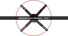 Silver Ticket Products STR-MOUNTLB 13.5 to 24" Adjustable,