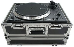 Harmony HC1200BMKII Flight Turntable Custom Case fits Audio Technica AT-LP1240