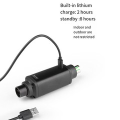 1X(Rechargeable Dynamic Microphone Preamplifier LCD Screen 12DB-39DB1416