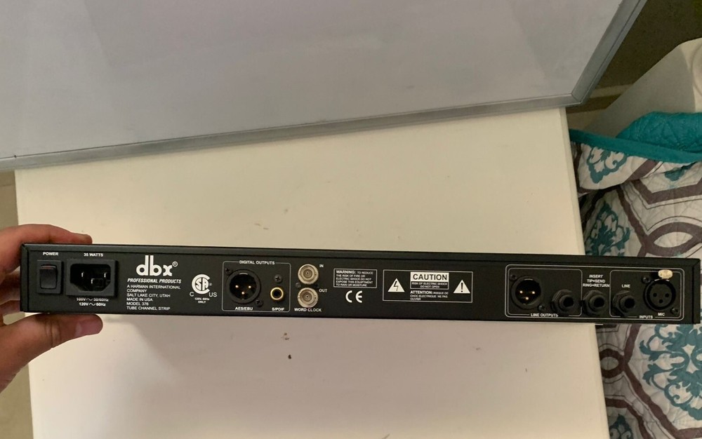 DBX 376 Tube Channel Strip w/ Digital Out 🔥