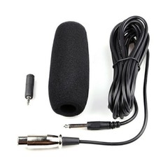 Condenser Interview Microphone Photography Shotgun Microphone for DSLR Camcorder