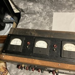 Antique/ VTG Custom 1920’s/30’s Tube ( Unit)Mixer- Untested 36”Wx 10Hx7