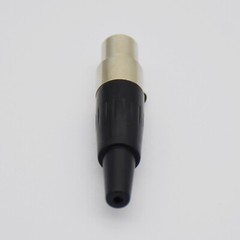 10,Mini XLR Female Audio Connector for Microphone/TA3F Panel Mount/XLR Cable End