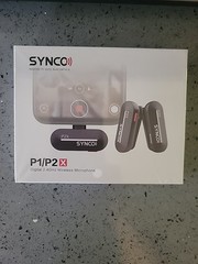 SYNCO P2XT P1/P2X Digital 2.4GHz Wireless Lavalier Microphone USB-C
