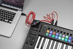 MIDI to USB Interface Cable for Keyboard/Synthesizer, iOS/Android/Windows/Mac…