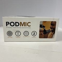 Brand New Rode PodMic Dynamic Broadcast Microphone (minor box tear at seal) NEW