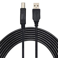 AFKT USB Cable Cord for KORG microKORG XL Synthesizer Vocoder Micro Black