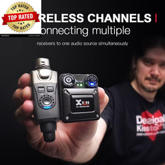 U4 Wireless In-Ear Monitor System Set with Transmitter and Receiver