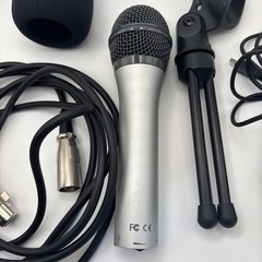Audio Technica ATR2100-USB Dynamic Microphone USB XLR Silver Podcasting