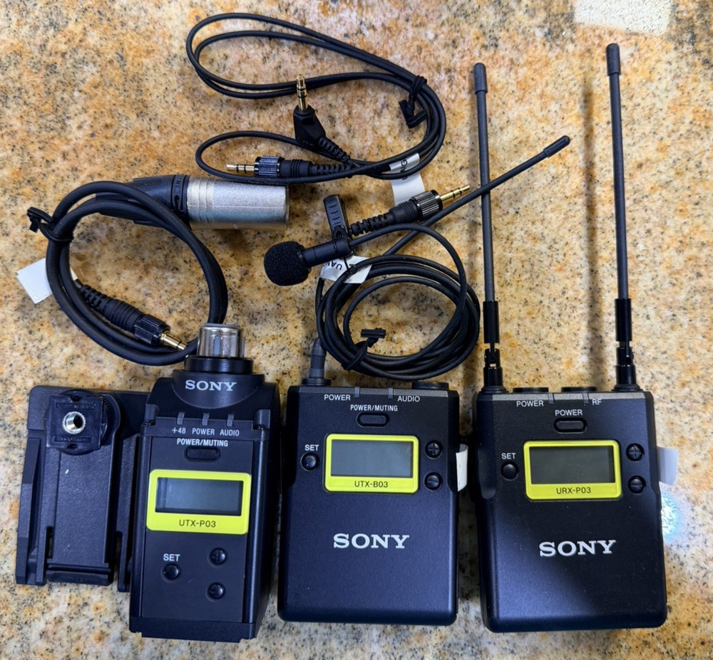 Sony UWP-D16/14 Integrated Digital Plug-on Lavalier Microphone System