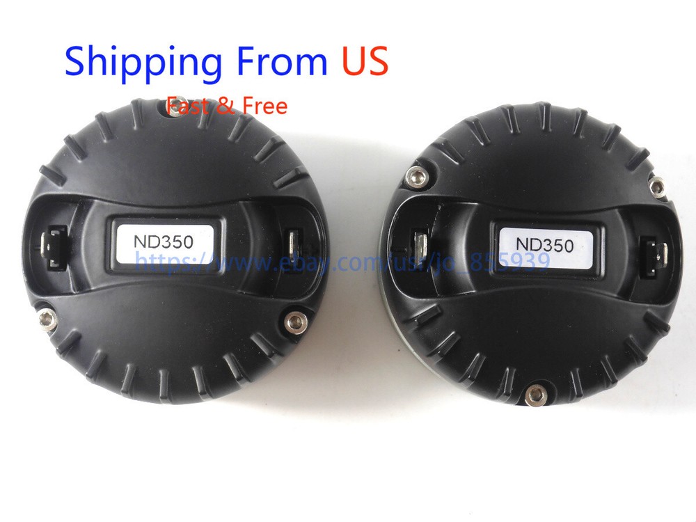 2PCS type Line Array Speaker ,44mm neodymium Driver 8 Ohm FOR RCF ND350 Horn US