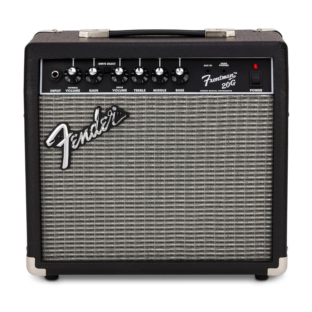Fender Frontman 20G Guitar Amp, 20 Watts, with 2-Year Warranty 6 Inch Fender…