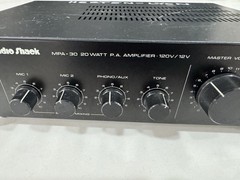 Realistic MPA-30 20 Watt PA Amplifier 32-2034 Radio Shack 120V 12V Tested Works