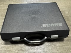 Shure plastic hard shell carry case (no Foam) + 3 Shure Carrying Bags.