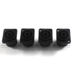 4pcs Plastic NL 4 MP Female SpeakON Receptical