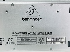 USED – Behringer POWERPLAY 16-Channel DigitaL Personal Monitoring Mixer P16-M