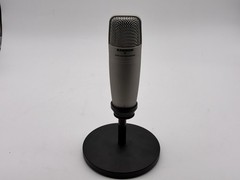 Samson C01U USB Studio Condenser Microphone Kit Shock Mount Stand Case Tested