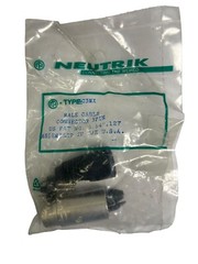 NEW Neutrik NC3MX XLR Male Cable Mount Connector 3-Pin Nickel Shell Black READ