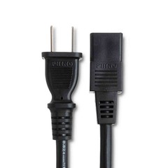 Hosa Power Cord – IEC C9 To Nema 5-15P – 8 ft