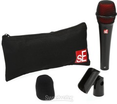 sE Electronics V7 Black Dynamic Supercardioid Handheld Vocal Microphone