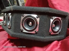 PA TOPS HORN TWEETER ARRAY 1.5KHz- 22KHz.PA HIFI 6 DRIVERS WITH 18dB CROSSOVER 4