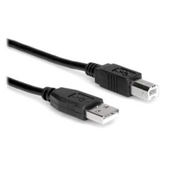 Hosa USB-210AB High Speed USB Cable, Type A to Type B, 10 ft
