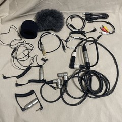 Accessory Pack for Zoom H4n Pro Handy Recorder Cables, Mic, cords, cover