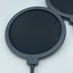 Microphone Pop Filter Set Studio Recording Windscreen Clamp Mount 6in Lot 4