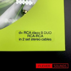 Oyaide NEO d+RCA for TurnTable classB Duo Cable Green 1.0m/3.3ft Pair 2 Set