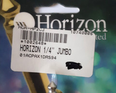 Horizon Jumbo 1/4″ Connect Mono Plug Headphone/Amplifier/Equipment HP2CJ