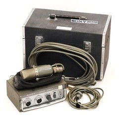 1964 Sony C-37A Microphone Vintage Original LDC Tube Recording Studio Mic C37A