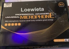 Professional Advanced Universal Microphone Mini Receiver