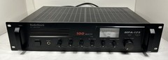 Radio Shack Optimus MPA-125 Mono Pa mixer Amplifier 100 Watts Rackmount