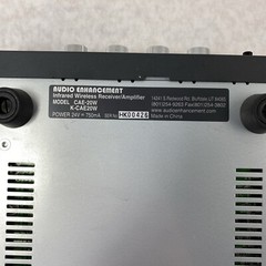 Audio Enhancement CAE-20W Infrared Wireless Receiver Amplifier Achiever – Tested