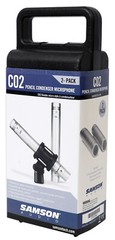 Samson C02 Pair Pencil Condenser Studio Recording Overhead Microphones Mics