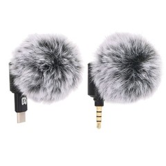 Smartphone Microphone Plastic Metal 90 Degree Adjustable Noise Reduction