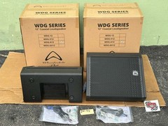 (2) Wharfedale Pro WDG-A12 12″ Active Coaxial Loudspeaker #6195 (THS)