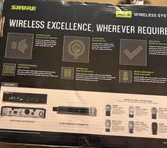Shure SLXD24/B58 Digital Wireless Handheld Microphone System New!!!