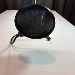 Studio Microphone Pop Filter Screen Flexible Gooseneck Clamp AS-IS Read Rip