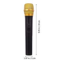 Microphone Prop Simulated Microphone Pretend Microphone Toy Role Play