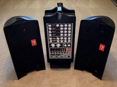 Fender Passport PD-250 Speaker System with Power cable, Excellent