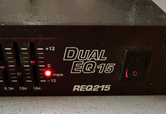 Original ROLLS Model REQ215 Dual 15 Band GRAPHIC EQUALIZER EQ – NOT FULLY TESTED