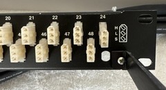 Bittree Patchbay Panel 48 Point #BO-E3FD25M4MIO Audio Visual Pro Grade