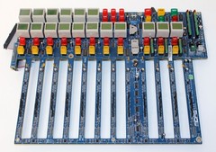 Midas PRO2-CC-TP Audio Console’s PCX-DL201B, DL2 Mix Faders circuit Board