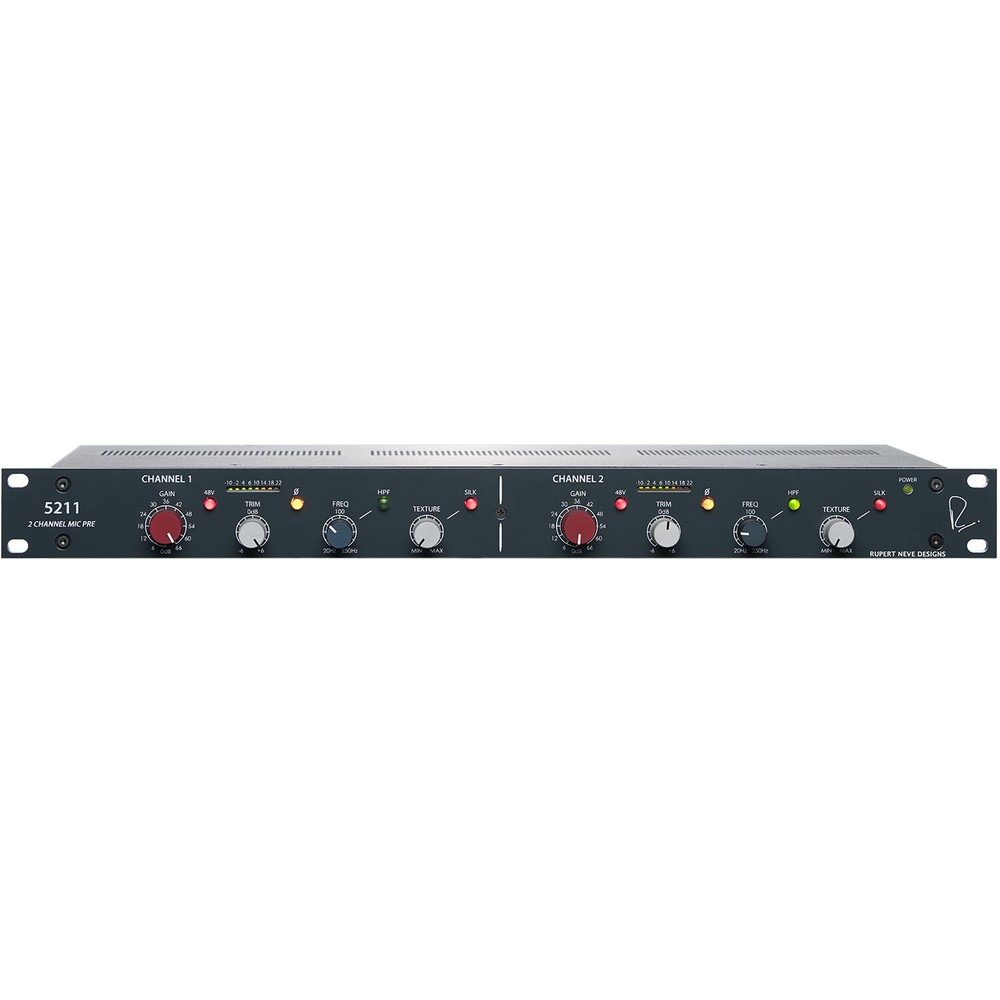 Rupert Neve Designs 5211 Dual-Channel Microphone Preamp with High-Pass Filter
