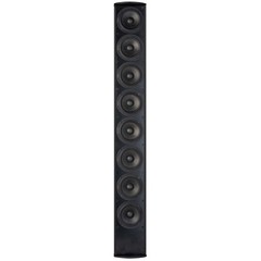 Ashly IS3.8P 8 x 3 240W Dual-Impedance Column Array Speaker, Black.