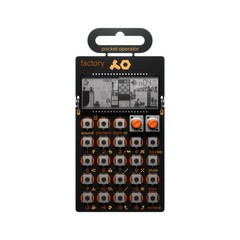 Teenage Engineering Pocket Operator PO-16 Factory, Lead black/orange