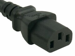 LASE 1.8″ FT AC Power Cable Y Splitter IEC320-C14 to IEC320-C13 & Nema NR5-15R